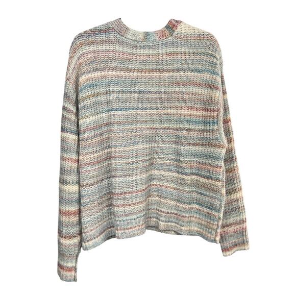 Lane Bryant Button-Front Cropped Cardigan - Spacedye Size 14/16 - Picture 7 of 7